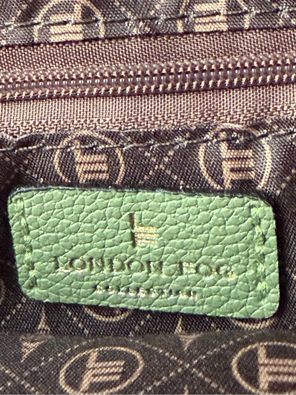 London Fog Bella Pebble Leather Crossbody Bag
Olive NWT - Picture 5 of 15